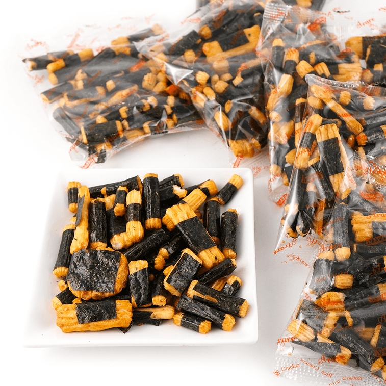 Shirakiku Rice Cracker Seaweed Flavor - Image 6